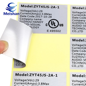 Étiquettes autocollantes murales <span class=keywords><strong>Meishan</strong></span> personnalisées, résistantes aux hautes températures, certifiées CUL ETL, écologiques, résistantes à l'eau et aux UV - Product Image 3