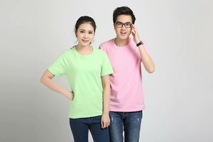 Nouveau design de chemise bon marché de haute qualité pour hommes, couleur unie, logo personnalisé, t-shirts en coton et polyester pour hommes - Product Image 5