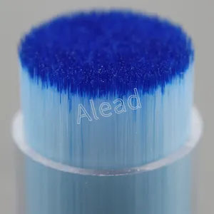 Alead selectable monofilament 0.18mm/0.20mm/0.22mm diameter tapered pbt toothbrush bristle