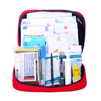 Trousse de premiers secours TOMATO - Nylon portable pour le camping, la randonnée, la voiture, les urgences, les sports de plein air, le bureau et la maison