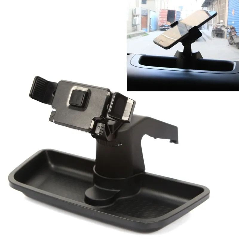 Flexible Car GPS Bracket Dash Mount Holder Car Vent Clip Mobile Phone Holder for Jeep Wrangler JK 2007-2017