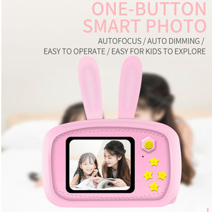 Karikatür tavşan <span class=keywords><strong>Mini</strong></span> çocuk kamera 1080 video X9S çocuklar kamera dayanıklı ve damla dayanıklı güvenlik oyuncak dijital kamera çocuklar - Product Image 6