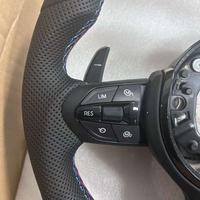 Volant en cuir noir en gros pour BMW E87 E83 E90 E91 E92 E84 X1 X5 X6 E70 E71 M3 M5 F10 F20 F22 F23 F30 F33 325i 550i