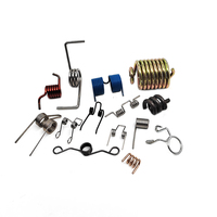 Ressort de torsion en spirale en acier inoxydable noir de 4 mm pour l'ameublement, fabrication sur mesure