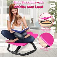 Chaise tournante en plastique pour enfants autistes, siège sensoriel pivotant pour l'autisme, jouet rotatif pour enfants TDAH, siège pivotant pour tout-petits