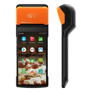 Sistemi di punto vendita di applicazione puntali sportivi stampante Pos stampante Sunmi V2Pro NFC 4G ristorante terminale Pos portatile Android