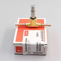 Vanne solénoïde à diaphragme soudé Danfoss 220V/50Hz 35 bar CSV6/10 pour la climatisation et la réfrigération des entrepôts frigorifiques