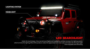 NUOVO HOSHI WLTOYS 104006 <span class=keywords><strong>Auto</strong></span> <span class=keywords><strong>RC</strong></span> 1/10, Telecomando 2.4GHz, Alta Velocità, <span class=keywords><strong>Drift</strong></span> su Strada, Camion 4x4 <span class=keywords><strong>da</strong></span> Arrampicata, <span class=keywords><strong>Auto</strong></span> <span class=keywords><strong>RC</strong></span> Pronta all'Uso - Product Image 5