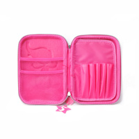 Sac à pochette licorne à fermeture éclair, adorable sacoche scolaire de couleur de stockage personnalisée kawaii pour stylos crayons