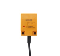 Capteur de proximité capacitif carré 40*40mm PNP NC, capteur de niveau d'eau, interrupteur de proximité capacitif