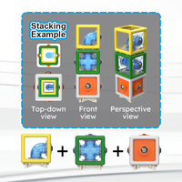 Jeu éducatif multifonctionnel 2 en 1 pour enfants : labyrinthe, circuit logique, module STEM, puzzle d'apprentissage