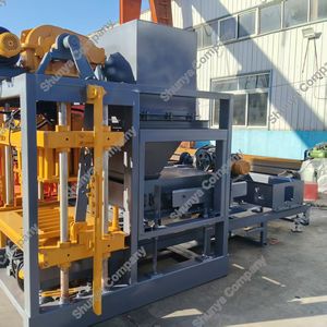 Máquina Automática para Fabricar Bloques <span class=keywords><strong>de</strong></span> Hormigón QTJ4-25, Idea <span class=keywords><strong>de</strong></span> Negocio Exitosa en África - Product Image 6