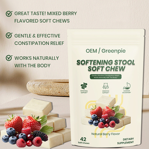 Suplemento Herbal para Suavizar el Tránsito, Diseño OEM ODM <span class=keywords><strong>de</strong></span> Greenpie, Suplemento Herbal para Suavizar el Tránsito, Masticables Suaves para Adultos - Product Image 3