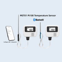 Moniteur de température IoT enregistreur capteur de température enregistreur de données Rtd Pt100 capteur de température intelligent pour réfrigérateur camions réfrigérés