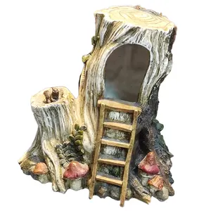 Groothandel Hars Decoratie Ambachten Miniatuur Accessoires Fairy Garden Kleine Huis Te Koop