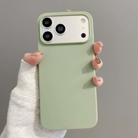 Coque de téléphone en silicone TPU mat pour iPhone 18, compatible avec iPhone 17 Air, 17e, 16 Pro Max, 15, 14 Plus, 13, 12 Mini, pour femmes