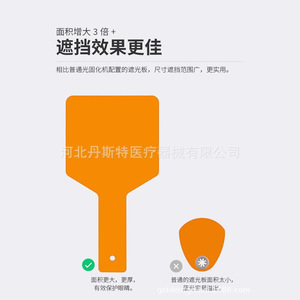 Plateau de teinture dentaire en plastique de 3 mm d'épaisseur, manuel, pour soins bucco-dentaires des adultes - Product Image 2