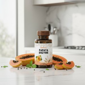 Tabletas de Enzimas de Papaya Veganas, Suplemento para el Cuidado de la Salud para Adultos, Tabletas de Enzimas de Papaya Naturales Sin GMO - Product Image 6