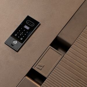 Nouvelle conception de <span class=keywords><strong>porte</strong></span> de sécurité pare-balles, <span class=keywords><strong>porte</strong></span> <span class=keywords><strong>d</strong></span>'<span class=keywords><strong>entrée</strong></span>, <span class=keywords><strong>porte</strong></span> insonorisée, <span class=keywords><strong>porte</strong></span> en fer forgé, <span class=keywords><strong>prix</strong></span> des portes en aluminium coulé - Product Image 4