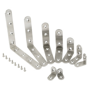 Tùy chỉnh kim loại tường khung thép không gỉ nhôm <span class=keywords><strong>L</strong></span> hỗ trợ Wall Mount <span class=keywords><strong>Bracket</strong></span> - Product Image 6
