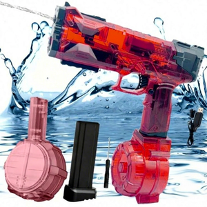 Pistolet à eau électrique entièrement automatique haute pression Toysrunner, modèle M416, capacité 1000 ml, recharge USB, pour adultes - Product Image 1