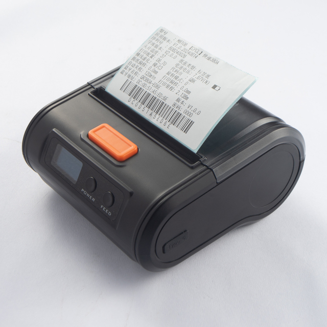 HandHeld 80mm 3 Inch Blue Tooth Label Mobile Portable Android Ios Thermal Printer Wireless Label Maker M810-B for Small Business