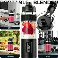 Draagbare fruitblender, lichtgewicht oplaadbare mixer voor het bereiden van sap en smoothies, overal en altijd