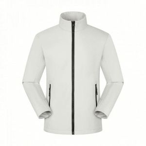 Wholesale Track <b>Jacket</b> Outdoor Bomber <b>Jacket</b> Custom Design Hiking Polar Fleece in Winter Stand 100% Polyester Printed Sporty Man - Product Image 4
