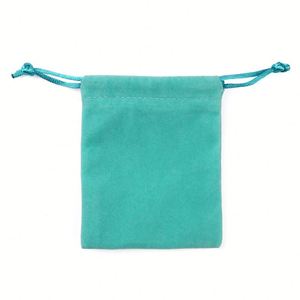 Custom Logo Jewelry Velvet Drawstring Pouch Suede Flannel Bag for Perfume Lipstick <b>Wigs</b> <b>Shampoo</b> & Essential Oils for Gifts - Product Image 2