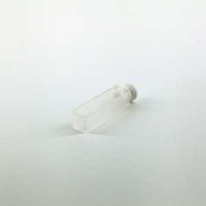 Cubeta de Cuarzo Estándar de Silicon Valley de 3.5ml con Fondo Redondo y Tapón para Uso en Laboratorio - Product Image 1