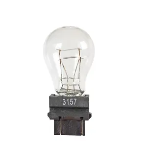 Prezzi all'ingrosso alogena trasparente 12 v27/7W 3157 lampadina automatica per auto luci dei freni