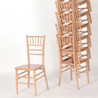 Tiffany Wood Chiavari Chair for Wedding Banquet, Wholesale