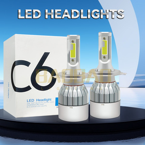 Fabricante <span class=keywords><strong>BaoBao</strong></span>, Faro Delantero BB151 Súper Brillante de 36w 3800LM 6000K, Luces C6 H4, Bombilla LED para Faros Antiniebla de Automóvil - Product Image 2