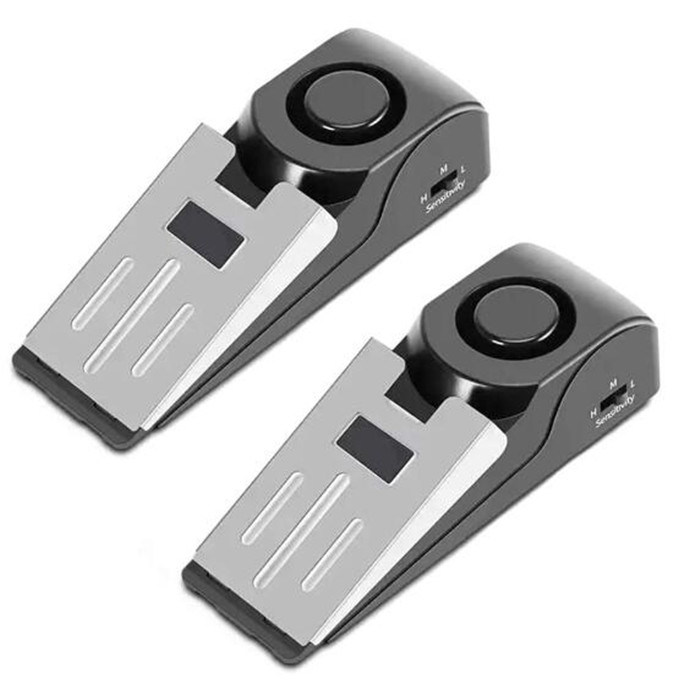 Портативная сирена 120 дБ, дверная пробка для дома, путешествий, квартиры