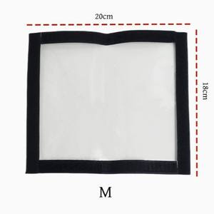 Housse transparente en PVC pour leurres, taille M, résistante aux rayures, sac de rangement étanche pour la pêche, pour la protection des appâts artificiels et des hameçons - Product Image 1