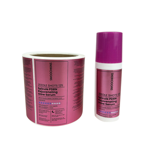 Bán buôn tùy biến sinh thái Mực in Bạc Bopp sang trọng ROSA vẻ đẹp màu Đỏ nhãn in kỹ thuật số cuộn nhãn nhà sản xuất - Product Image 3