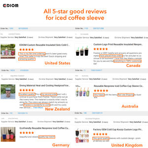 <span class=keywords><strong>KFC</strong></span> Cold Drink Frost Buddy, isolant pour tasse à café en néoprène imprimé, organisateur de tasses, refroidisseur de tasse, housse, étui confortable, Koozy avec nom - Product Image 6