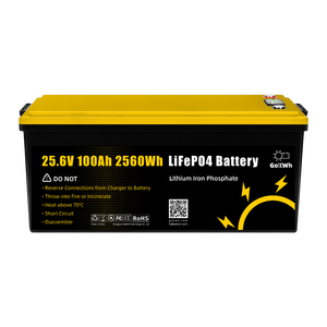 2025 हॉट सेलिंग ग्रेड एक 12 वी 24v 100ah 200ah 50ah 400h जीवन में 4 लिथियम आयरन फॉस्फेट 12 वी 24v 48v 60v सौर बैटरी पैक - Product Image 1