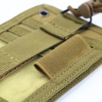 Portefeuille de voyage personnalisé pour passeport Cowherd Factory Stock NATIONAL Oxford Tactique Étanche avec porte-cartes et cordon 30mm