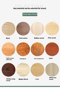 Tabla de cortar de Navidad de forma personalizada, tablas de Navidad de bambú de madera con cintas de Navidad y raspadores para Cocina - Product Image 5