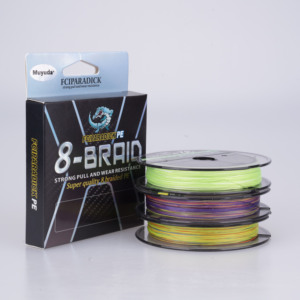 <span class=keywords><strong>Fil</strong></span> de <span class=keywords><strong>pêche</strong></span> flottant tressé 8X 100m, sans mémoire, lisse, <span class=keywords><strong>pour</strong></span> la <span class=keywords><strong>pêche</strong></span> sur glace, le brochet, le crappie, en mer, en bateau, en lac, en rivière, en ruisseau - Product Image 2