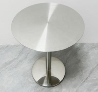 Table à manger rectangulaire moderne en acier assemblée et réglable pour appartement et hôtel, mobilier de salle à manger, mobilier de maison