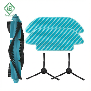 Ajuste para <span class=keywords><strong>Genio</strong></span> Laser L800, rodillo principal, barrido, borde lateral, Cepillo giratorio, almohadilla de mopa, tela, Robot, aspiradora, repuestos, accesorios - Product Image 1