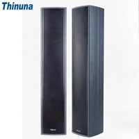 Enceinte colonne passive professionnelle Thinuna QL en aluminium, système de sonorisation Line Array PA, enceinte murale étanche pour extérieur, pour station