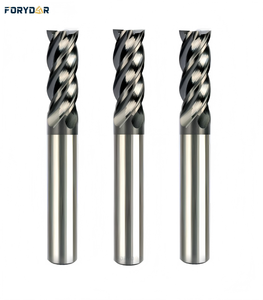 Hartmetall CNC-Schaftfräser für Titanlegierungen 3 8 12 16mm Wolframstahl-Fräser 4-Klingen-Routerbit CNC-Fräswerkzeuge - Product Image 1