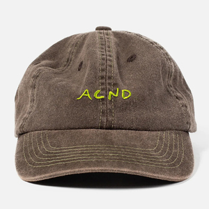 Marrón Vintage <span class=keywords><strong>personalizado</strong></span> logotipo bordado 100% algodón lavado sin estructura 6 paneles papá sombrero desgastado <span class=keywords><strong>gorra</strong></span> de béisbol personalizada - Product Image 2