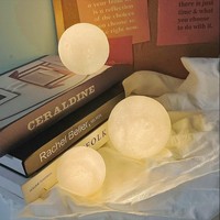 Lampe de table 3D imprimée Lune Mystique pour chambre de fille, veilleuse d'ambiance pour le sommeil, Lampe Luna imprimée, lumière douce et mignonne