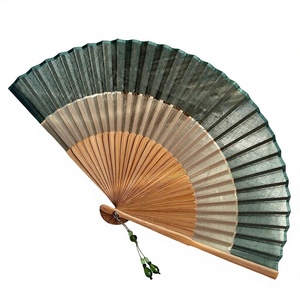 Handmade Wood Modern Painted Handicraft Folding <b>Fan</b> <b>Pink</b> Natural Shape Wedding Decoration Gift Customizable Areas a and B - Product Image 1