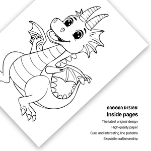 Service d'impression personnalisé : Livres de coloriage licorne imprimés en couleur pour enfants – Amusez-vous à colorier ! - Product Image 6