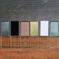 Memoria USB Personalizada con Logotipo, Tipo C, Cristal, 64 GB, 2 en 1, OTG, USB 2.0 y 3.0, Regalo de Boda